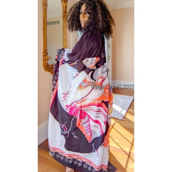 Callie Lives Pucci: Bohemian MuMu Beach Coverup Day Dress - Picture 11 of 14